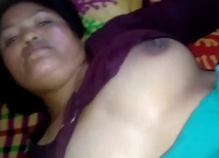 Horny Mallu Newly wed house wife Chitra with hubby friend